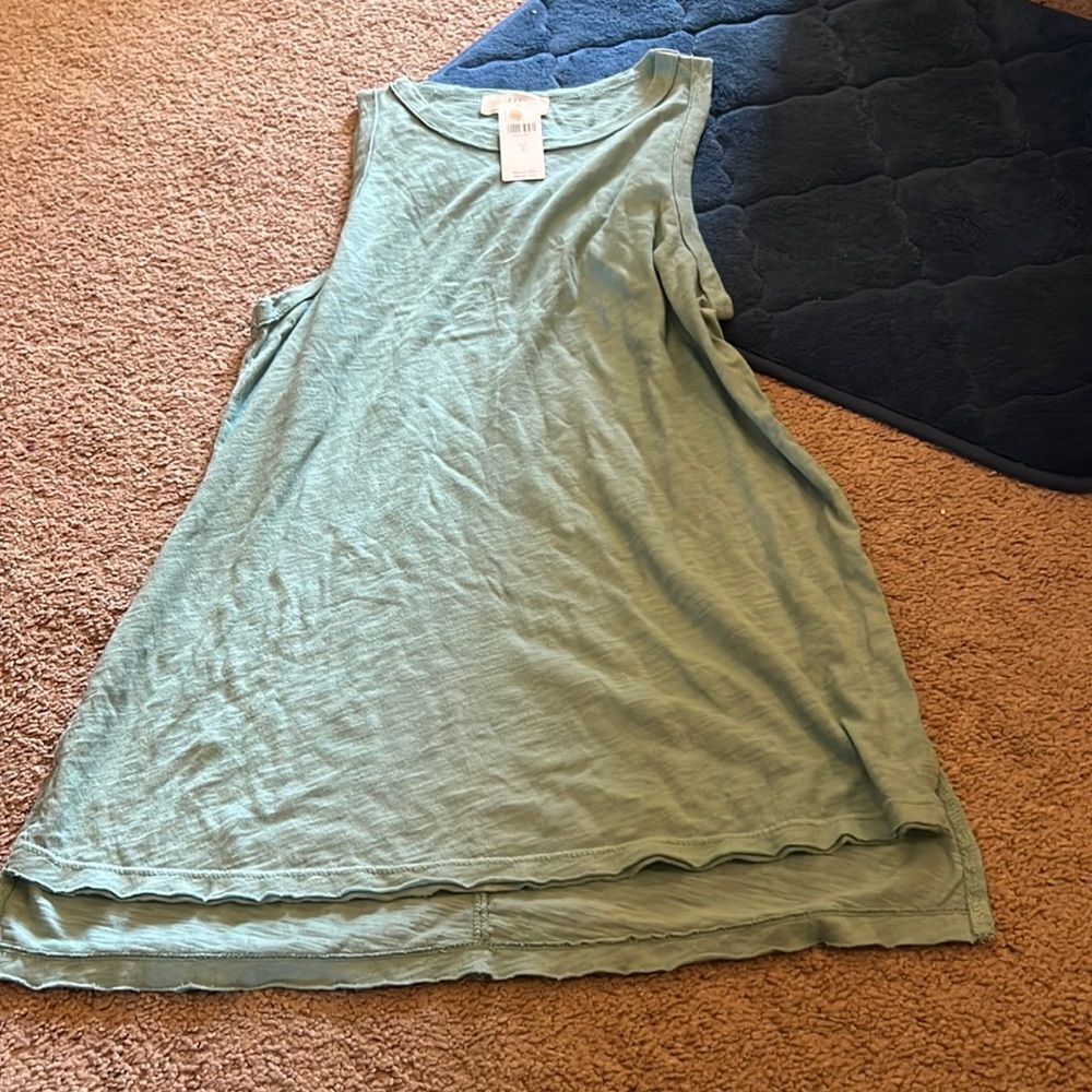 NWT Anthropologie t.la green‎ blouse small